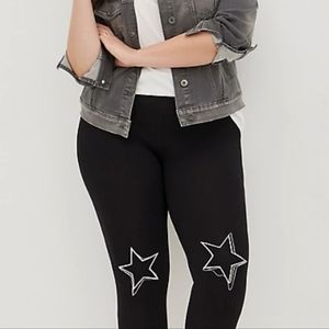 Torrid Premium Leggings - Star Knee Detailing